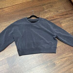 Lululemon Charcoal Crewneck Sweatshirt